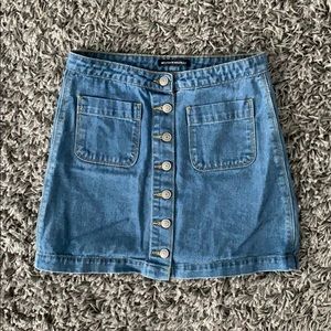 Jean skirt
